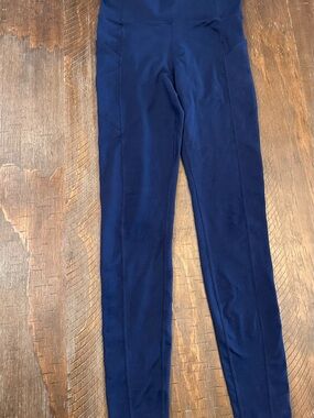 LANDS’END High-Waist Navy Leggings